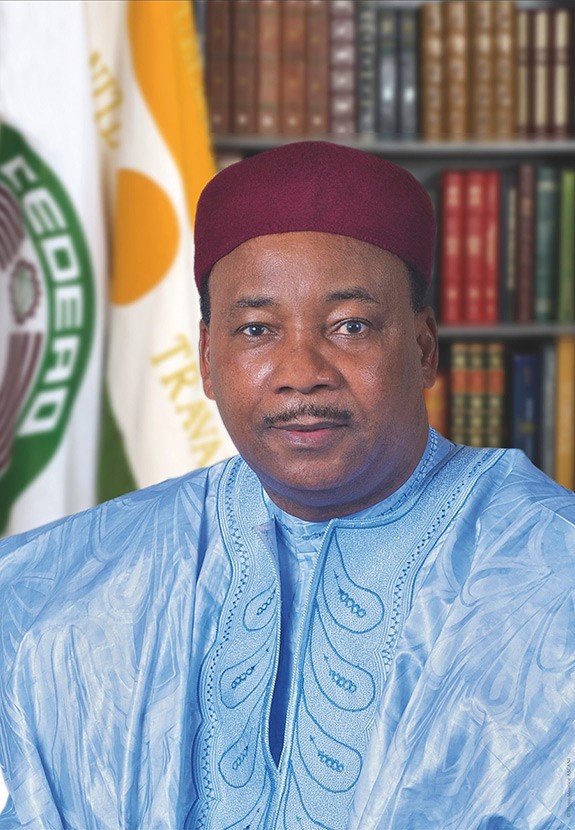 Issoufou Mahamadou, président du Niger